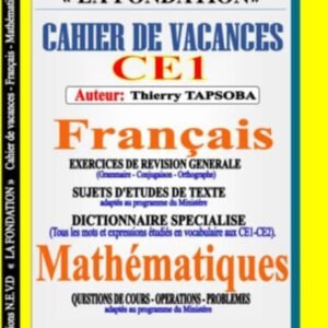 CAHIER DE VACANCES - CE1