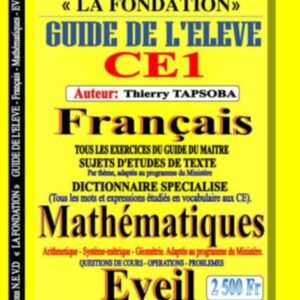 GUIDE DE L'ELEVE - CE1